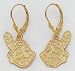 MLB Cleveland Indians Logo Earrings - M1083