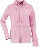Minnesota Twins Womens Zip Front Hoody Sweatshirt Pink - X-Large