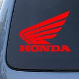 HONDA - Vinyl Car Decal Sticker #1890 | Vinyl Color: Red