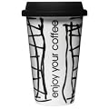 Takeaway Mug with silicone lid by Sagaform