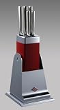 Kitchen & Housewares : Stainless Steel Wesco Classic Line Knifeblock (BLACK)