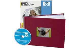 HP A4 MAUVE PHOTO BOOK EASILY MAKE A PROFESSIONAL-QUALITY PHOTO BOOK OF ANY OCCA ( Q8793A )