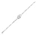 Picture of 100Silver:Sterling Silver Italian 7 inch 4mm Figaroa Medical Id Bracelet