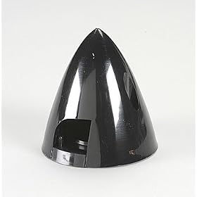 Du-Bro 279 2-1 4 Black Spinner from Spinners Du Bro