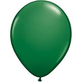 Qualatex風船　5インチ(13cm)　グリーン　徳用100個入