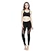 JOYMODE Women's Mesh Panels Stretchy Workout Sports Gym Runnning Capri Yoga Leggings