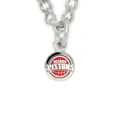 DETROIT PISTONS OFFICIAL LOGO NECKLACE