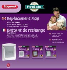 Karlie 08122 Staywell Ersatzt&uuml;r, Transparent F. Staywell 740, 755, 757