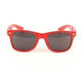 Mama Cita Fashion Spring Hinge Wayfarer Inspired Sunglass in Red by