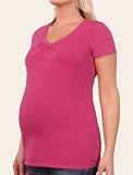 Motherhood Maternity: Short Sleeve V-neck Maternity T Shirt