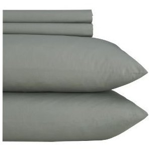 Luxury Linens JS Sanders 1200 Series FULL Size Sheet Set in GRAY