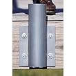 Sunsetter Flagpole Holder for 16' (Aluminum) (7"L x 4" W x 12"H)