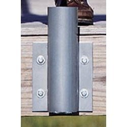 Sunsetter Flagpole Holder for 16' (Aluminum) (7"L x 4" W x 12"H)
