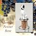 Pit Bull Terrier Dog Wine Bottle Stopper - White