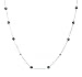 14k White Gold Natual Emerald and Diamond 10 title=