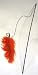 SWAMY POLE TOY W OSTRICH FEATHER