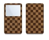Brown Fashion Pattern Design Decal Protective Skin Sticker for Apple iPod video 5th Gen 30GB/ 60GB/ 80GB