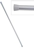 Curtain Pole Shower Pole Extendable Silver 90CM 160cm