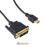 HDMI Male to DVI-D Male Cable HDTV PS3 LCD Plasma Computer - 15 Feet