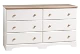 IMAGE OF Double Dresser in White/Maple