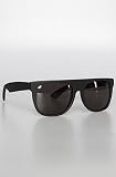 Super Sunglasses The Flat Top Sunglasses in Matte Black,Sunglasses for Unisex