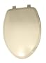 American Standard 5725.027.021 Town Square Elongated Molded Wood Toilet Seat, Bone