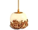 Gourmet Caramel Apples - Chocolate Dunked and Candy Coated, Set of 2 Dark Chocolate Cherry