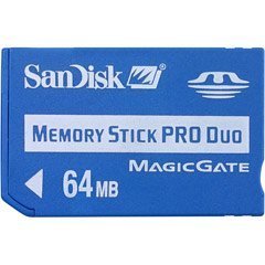 Shoot & Store Memory Stick Pro Duo Card
