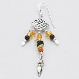 She is Goddess Sterling Silver Earring