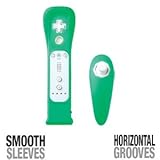 Wii Remote Nunchuck Sleeves - Green