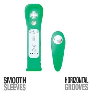 Wii Remote Nunchuck Sleeves - Green