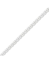Sterling Silver Spiga Chain - 18 Inch