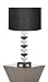 Canterbury Diamonds Lamp Black/Clear