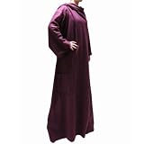Linens Limited Adult Fleece Snuggle Wrap Blanket, Aubergine