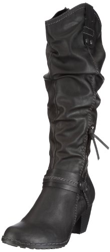 Marco Tozzi 2-2-25816-27, Damen Stiefel, Schwarz (BLACK ANTIC 002), EU 39