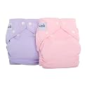 Fuzzibunz Reusable Diapers - Lavender/Pink
