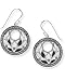 Boma Marcasite, Onyx & Mother of Pearl Dangle Earrings