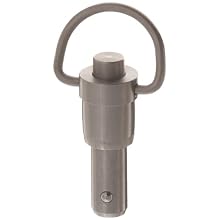 Jergens Stainless Steel 17-4 PH Kwik-Lok Ring Handle Quick-Release Pin (Metric)