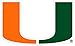 NCAA Siskiyou Sports Fan Shop Miami Hurricanes Logo Magnets 8 inch sheet Team Color