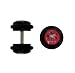 316L Surgical Steel - Black Cross Logo - 14g Ear title=
