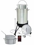 Eastman Outdoors 30-Quart Aluminum Professional Turkey Fryer Set