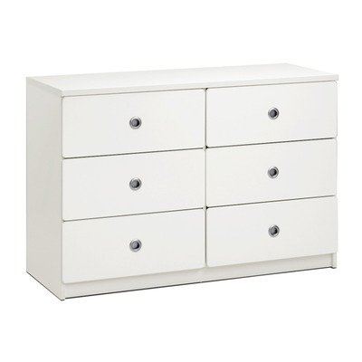 Eco Kids Double Dresser in White