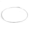 STERLING SILVER CHOKERS 1mm