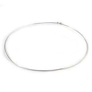 STERLING SILVER CHOKERS 1mm