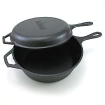 Lodge Logic Pre-Seasoned Combo Cooker