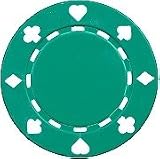 Clay Composite Suited Poker Chips 50 11.5 gram Green Poker Chips