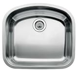 Blanco 440248 BlancoWave Bowl Single Basin Kitchen Sink
