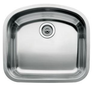 Blanco 440248 BlancoWave Bowl Single Basin Kitchen Sink