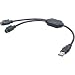 USB To PS2 Adapter USB A SOK/2XMINIDIN6