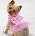 X-SMALL - PINK - Tutu Party Dog Dresses